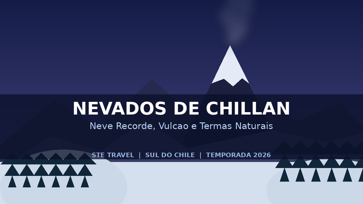 Nevados de Chillán: a Temporada 2026 Está no Sul do Chile