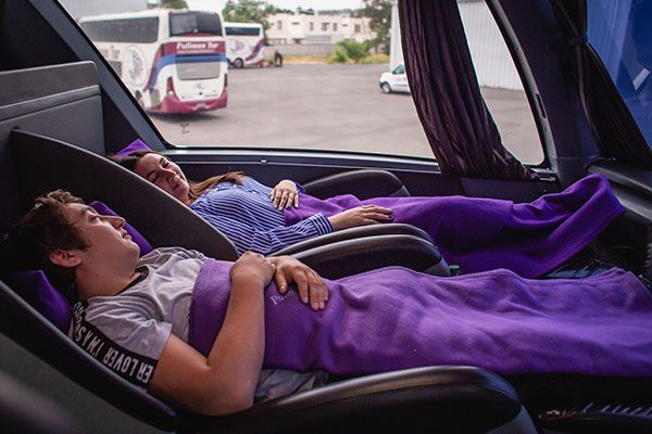 Ônibus leito de Santiago para Chillán